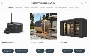 Saxis case med Luksusvildmarksbade.dk